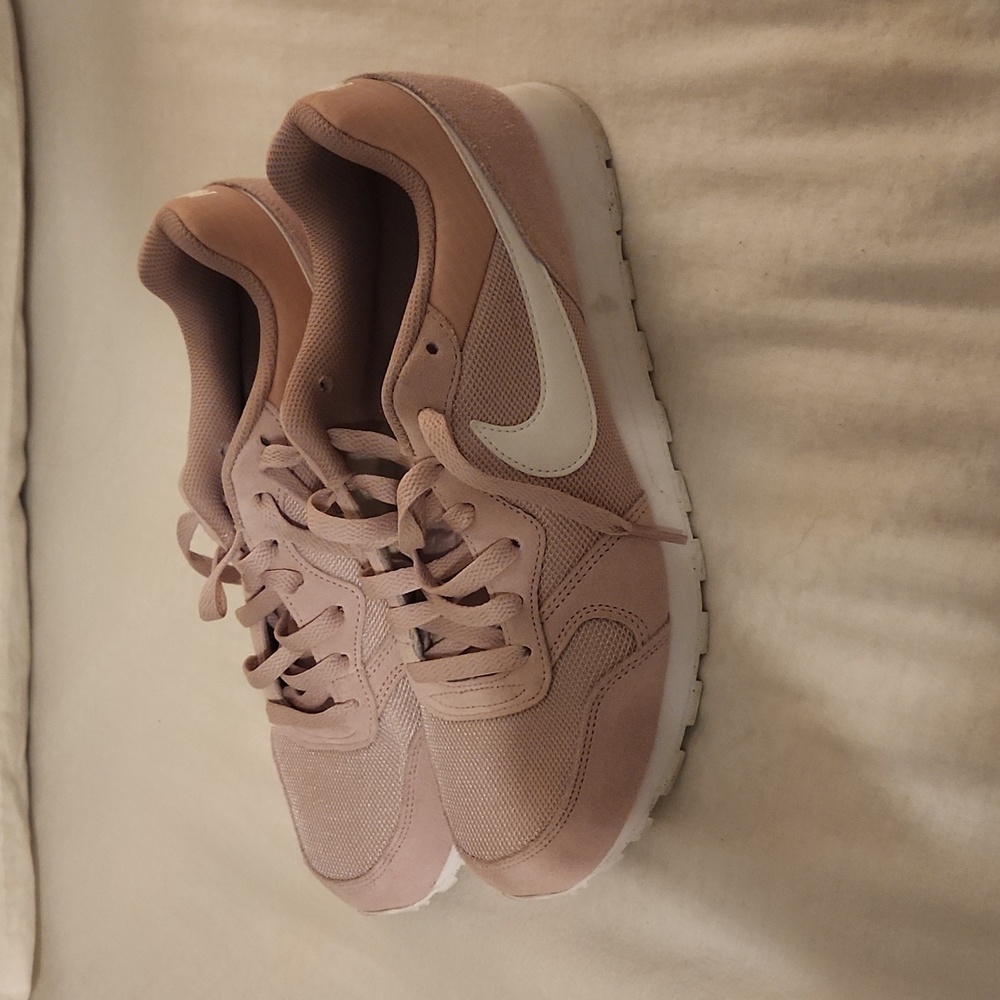 Pale pink Nikes